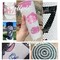 qiipii Hot Pink AB Resin Rhinestones for Bedazzling Crafting 2mm 3mm 4mm 5mm 6mm Rose Pink Flatback Jelly Stones Diamonds Gems for Face Eyes Makeup Tumblers Mugs Bottles Crafts Clothes Shoes Phones